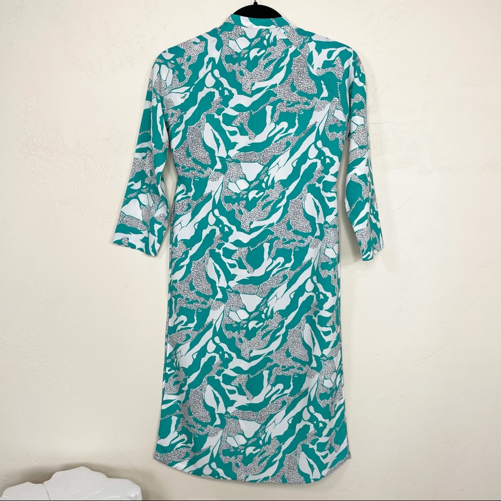Vintage Handmade Abstract Tunic / Cheongsam - Picture 2 of 14